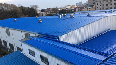 彩鋼瓦工業(yè)廠房屋面去銹翻新施工工藝流程介紹